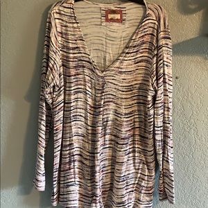 Striped longsleeve shirt